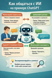 Как общаться с ИИ на примере Chatgpt