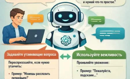 Как общаться с ИИ на примере Chatgpt