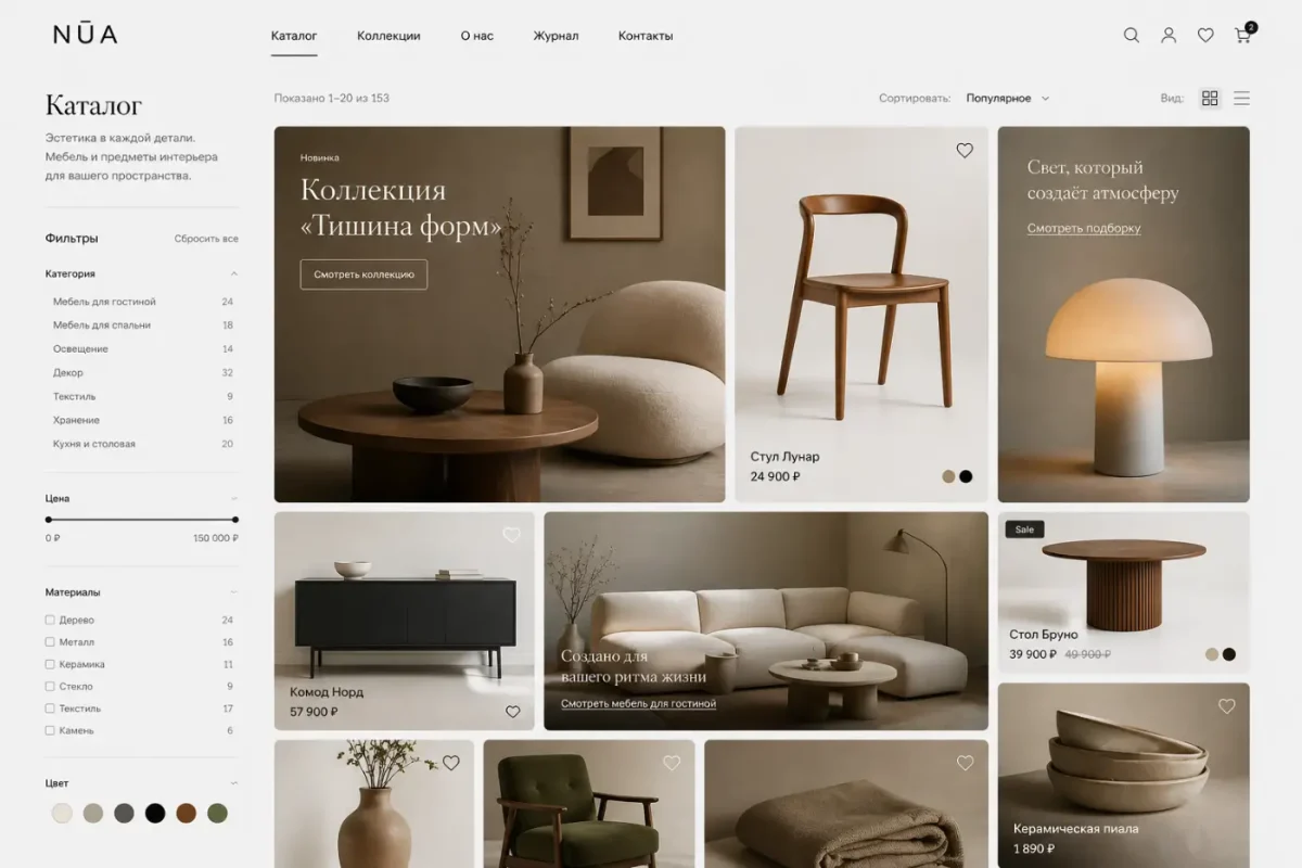 Картинки товаров в каталоге